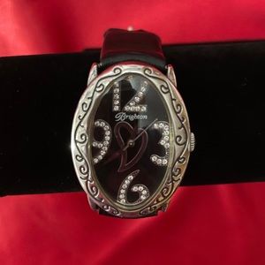 Brighton Black Cadiz watch.